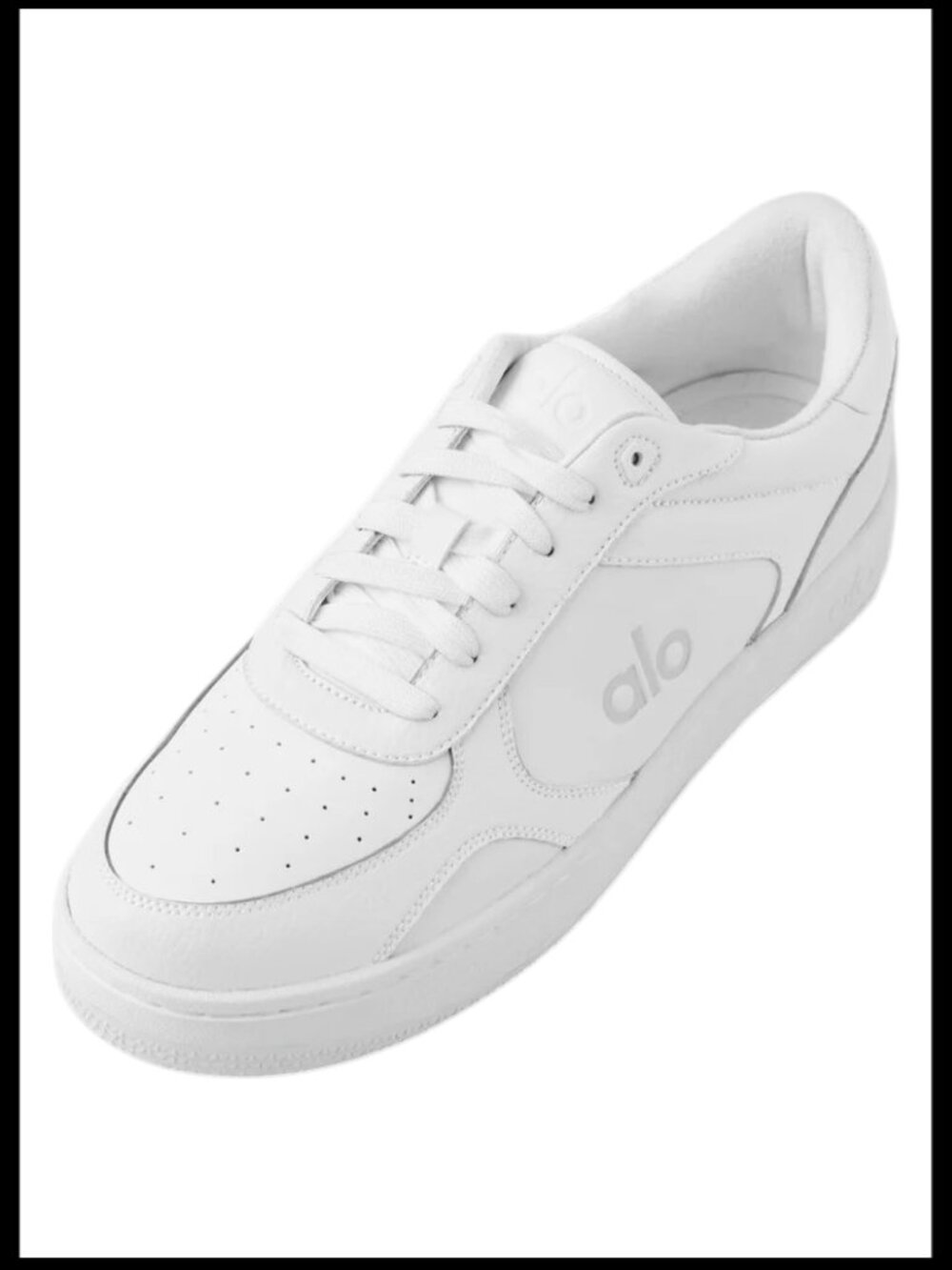 ALO Recovery Mode Sneaker Unisex Vegan Leather Men 9.5 Women 11